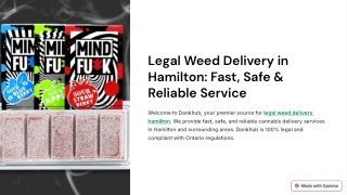 Why More Locals Trust Dankhub for Legal Weed Delivery