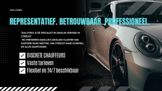 Taxi Zakelijkvervoer Utrecht – Professioneel & Betrouwbaar