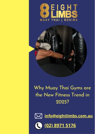 Why Muay Thai Gyms are the New Fitness Trend in 2025