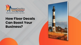 Elevate Your Brand With Eye-Catching Floor Decals