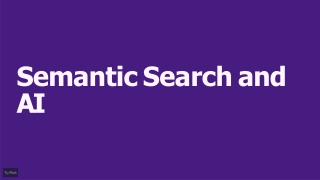 Semantic Search and Document Reasoning with NLP   AI