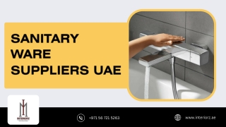 sanitary ware suppliers uae PDF