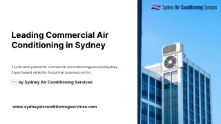 Commercial Air Conditioning Sydney