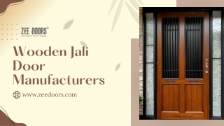 Modern Teak Wood Door Manufacturers