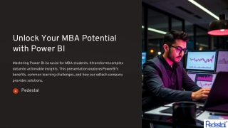 Power BI for MBA Students | Trainings & Internships India