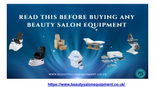 Read This Before Buying Any Beauty Salon Equipment
