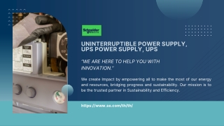 uninterruptible power supply, ups power supply, ups | Schneider Thailand