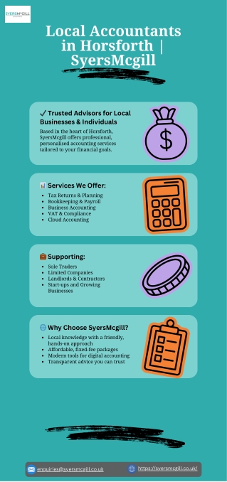 Local Accountants in Horsforth  SyersMcgill