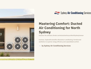 Ducted Air Conditioning North Sydney