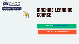 best machine learning course in jalandhar