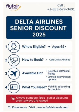 Delta Airlines Senior Discount