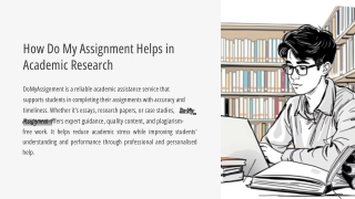 How Do My Assignment Helps in Academic Research