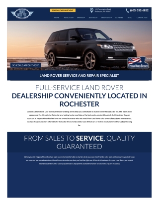 Land Rover Repair Rochester