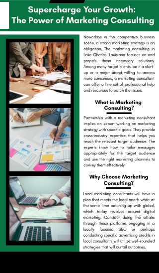 Supercharge Your Growth: The Power of Marketing Consulting