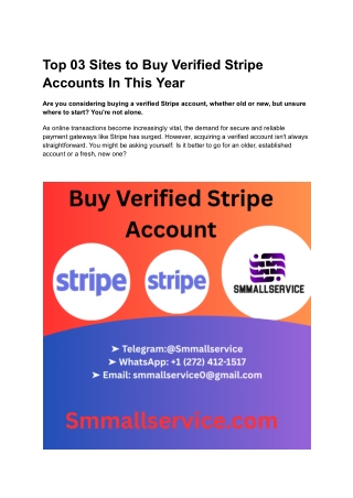 Top 03 Sites to Buy Verified Stripe Accounts In This Year (2)