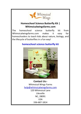 Homeschool Science Butterfly Kit Whimsicalwingsfarms.com.pdf 5