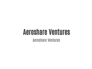 Aeroshare Ventures