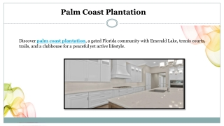 Palm Coast Plantation
