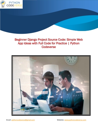 Easy Django Projects with Code: Build Real Web Apps Step-by-Step for Beginners