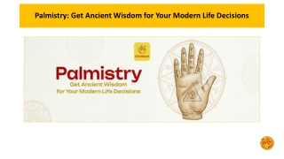 Palmistry Get Ancient Wisdom for Your Modern Life Decisions