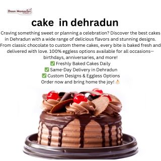 cake  in dehradun