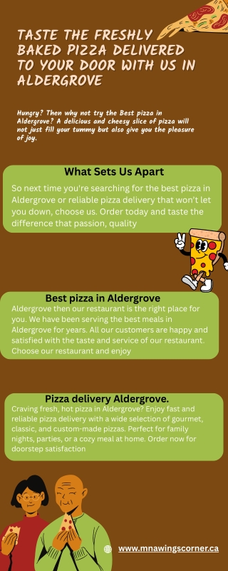 Best pizza in Aldergrove