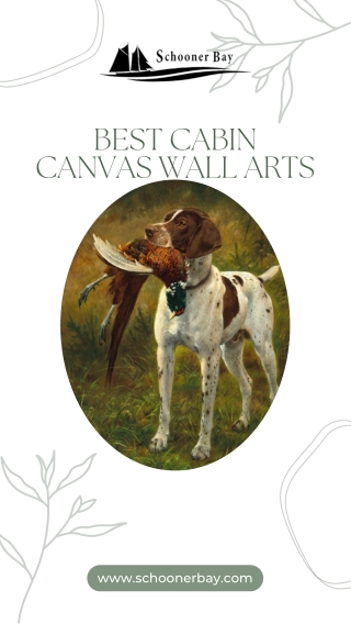 Schooner Bay: Elevate Your Space with Stunning Cabin Canvas Wall Art