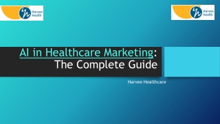 AI in Healthcare Marketing - harvee Healthcare