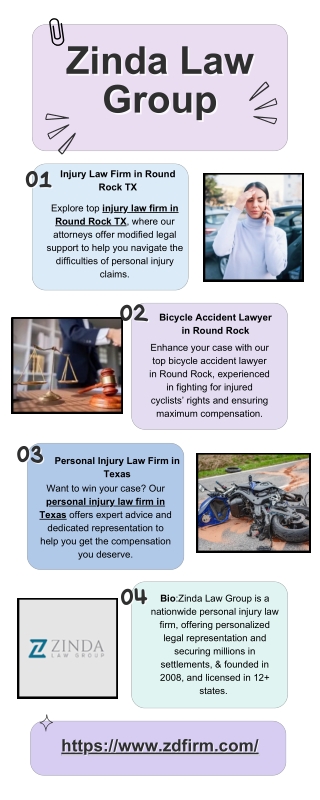 Injury Law Firm in Round Rock TX