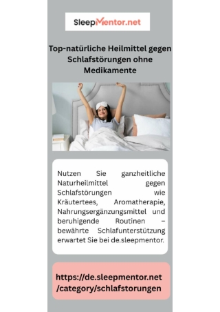 Top-natürliche Heilmittel gegen Schlafstörungen ohne Medikamente