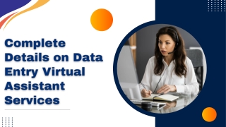 Complete Details on Data Entry Virtual Assistant Services!