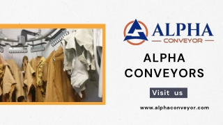 Choosing the Right Overhead Conveyor Manufacturer for Your Business