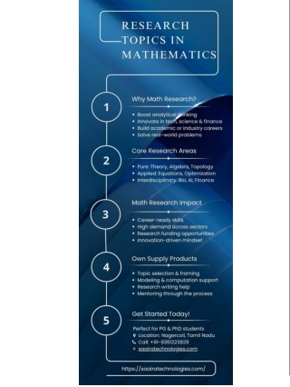 PhD Research Topics In Mathematics