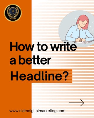How to write a better headline