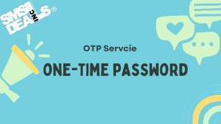 OTP Service | Bulk SMS Service