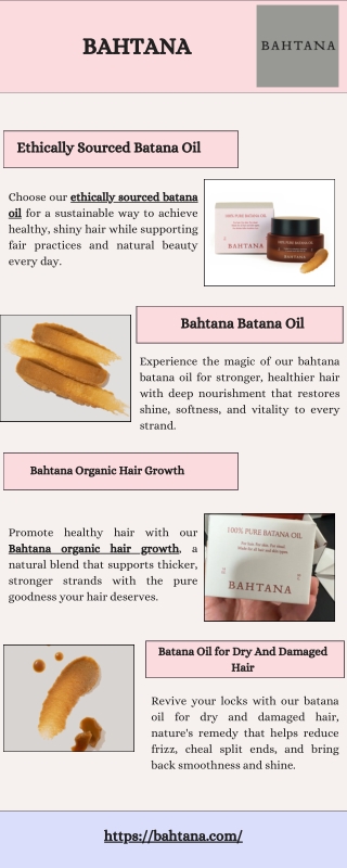 Ethically Sourced Batana Oil