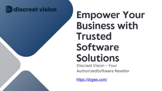 Empowering Businesses with Licensed Software Solutions
