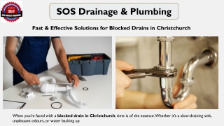 SOS Drainage & Plumbing Services – Dorset’s Trusted Local Experts