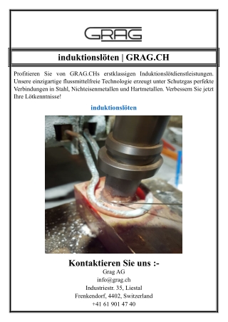 induktionslöten | GRAG.CH