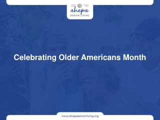 Celebrating Older Americans Month