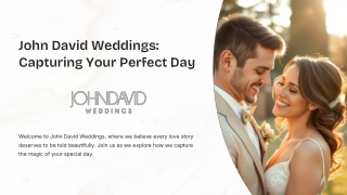 Capturing Timeless Moments – JohnDavid Wedding