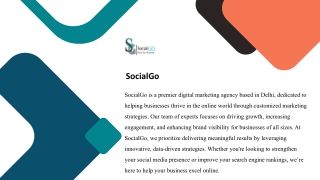 Social Media Company in India