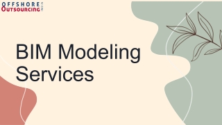 BIM Modeling Services