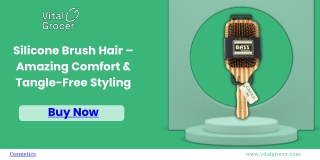 Silicone Brush Hair – Amazing Comfort & Tangle-Free Styling
