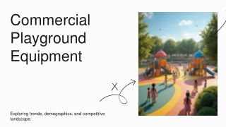 Commercial Playground Equipment