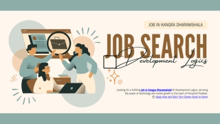Explore Job Opportunities in Kangra & Dharamshala  Development Logics