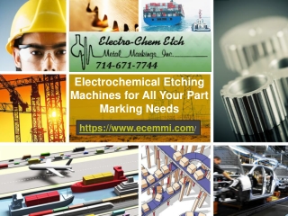 Elevate Precision Marking with the Best Electro Etching Stencils from Electro-Chem Etch
