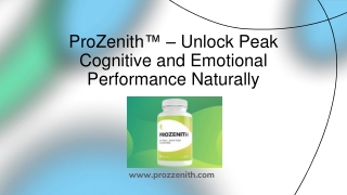 ProZenith™ – Unlock Peak Cognitive and Emotional Performance Naturally (1)