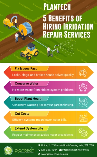 5 Key Benefits of Hiring Professional Irrigation Repair Services
