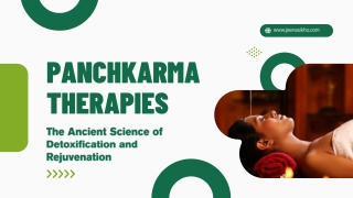 Panchakarma: Ayurvedic Detox Cure